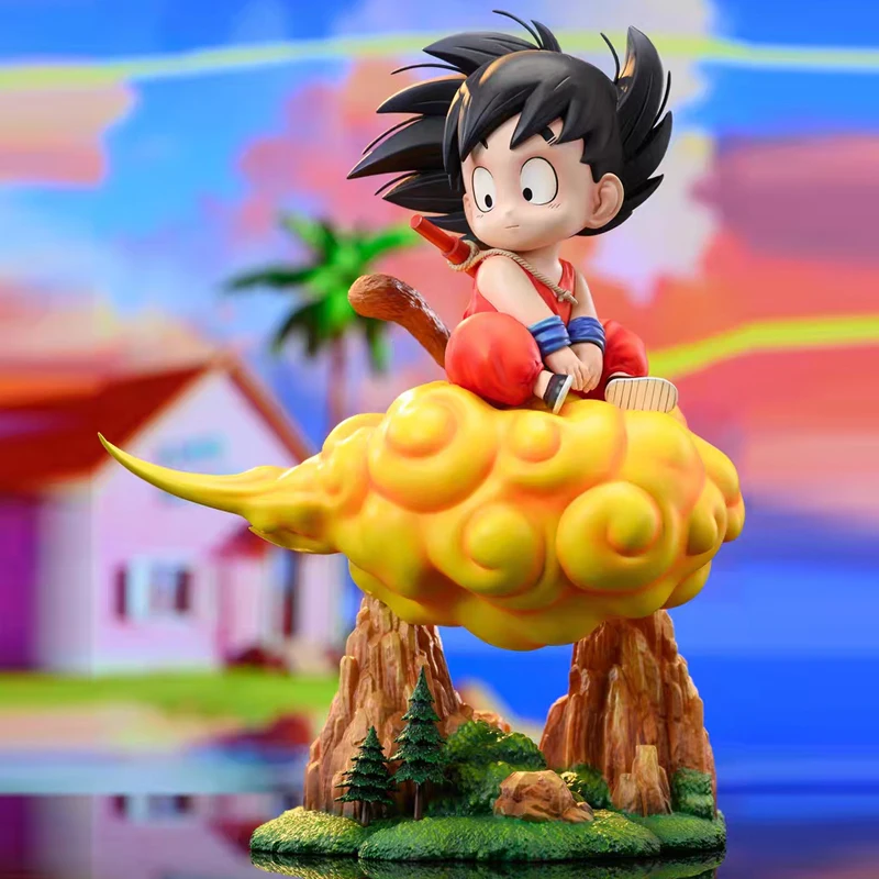 Dragon Ball Z Son Goku Figura 21 cm PVC Modello Anime Doll Decorazione da scrivania Collezione di statue Giocattolo per bambini Regalo di Natale