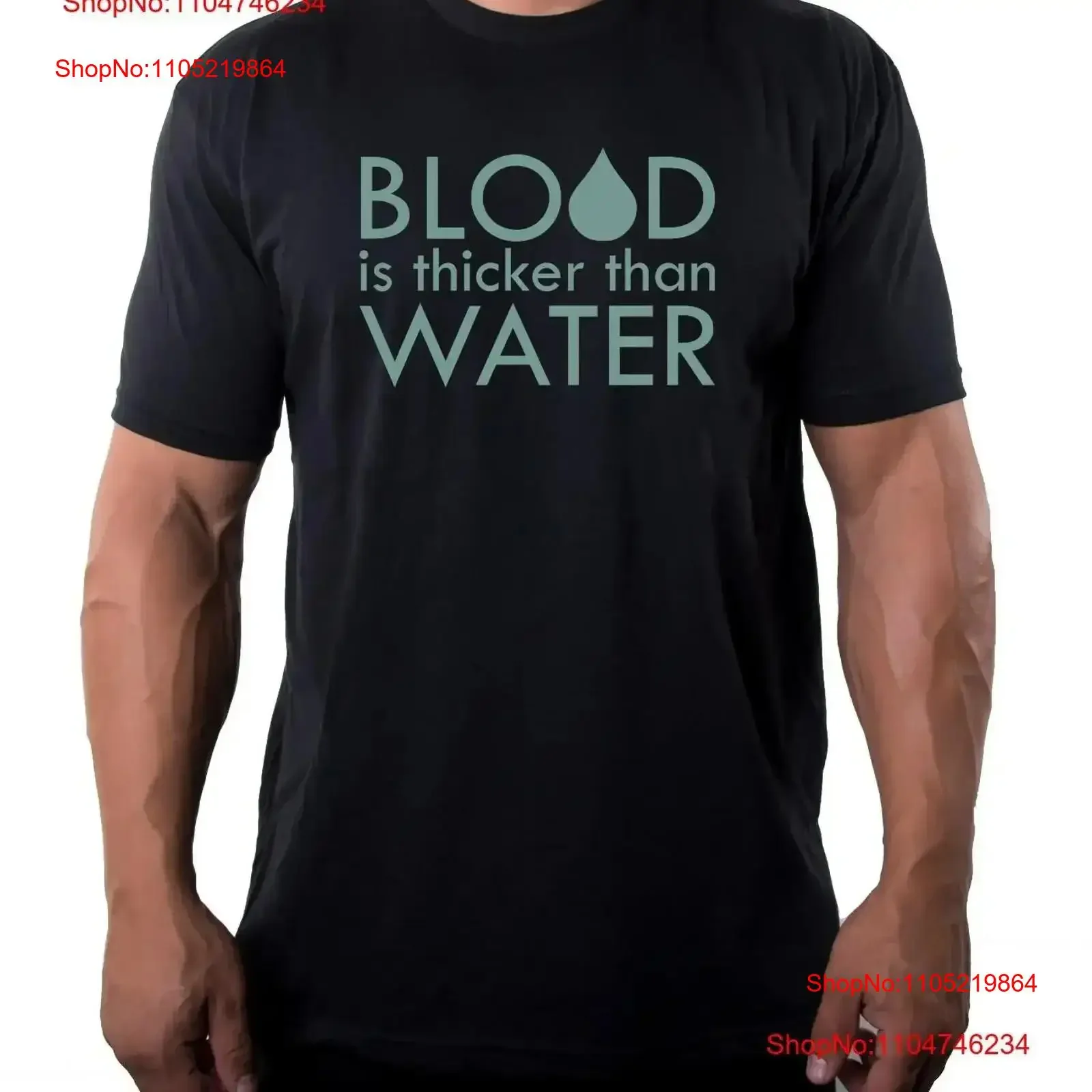 

Кровь более толще, чем вода, мужские футболки для воссоединения семьи, винтажный стираный топ для повседневной носки, модная уличная одежда, винтажная одежда