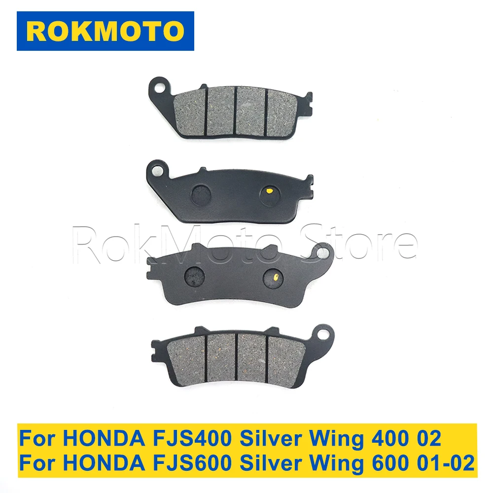 Motorcycle Front Rear Brake Pads For HONDA FJS400 FJS600 Silver Wing 400 600 FSC600 FJS400A FJS400D FJS600A FJS600D FJS 400 600