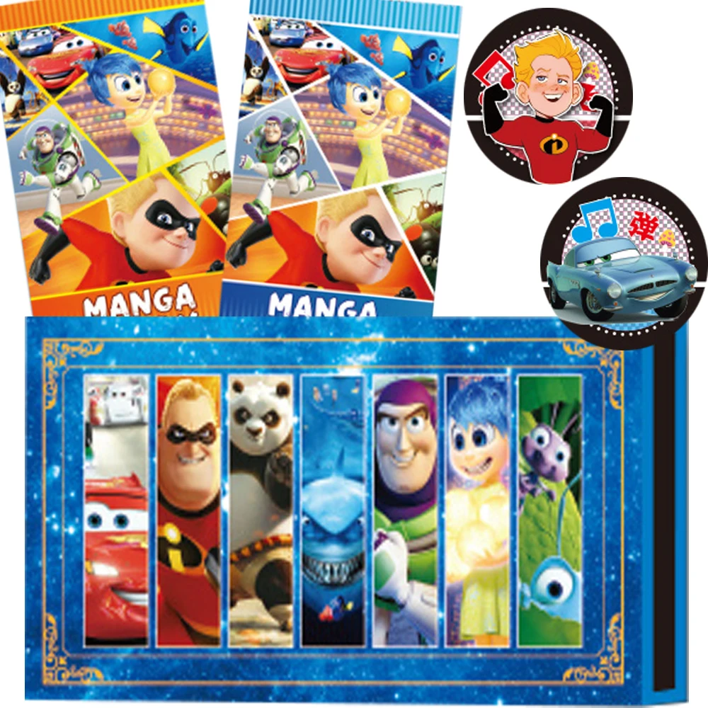 

Anime Story Series Cards Disney Highly Popular Animated Characters Woody Bob Parr Time Capture Card Collection Kid Favorite Gift