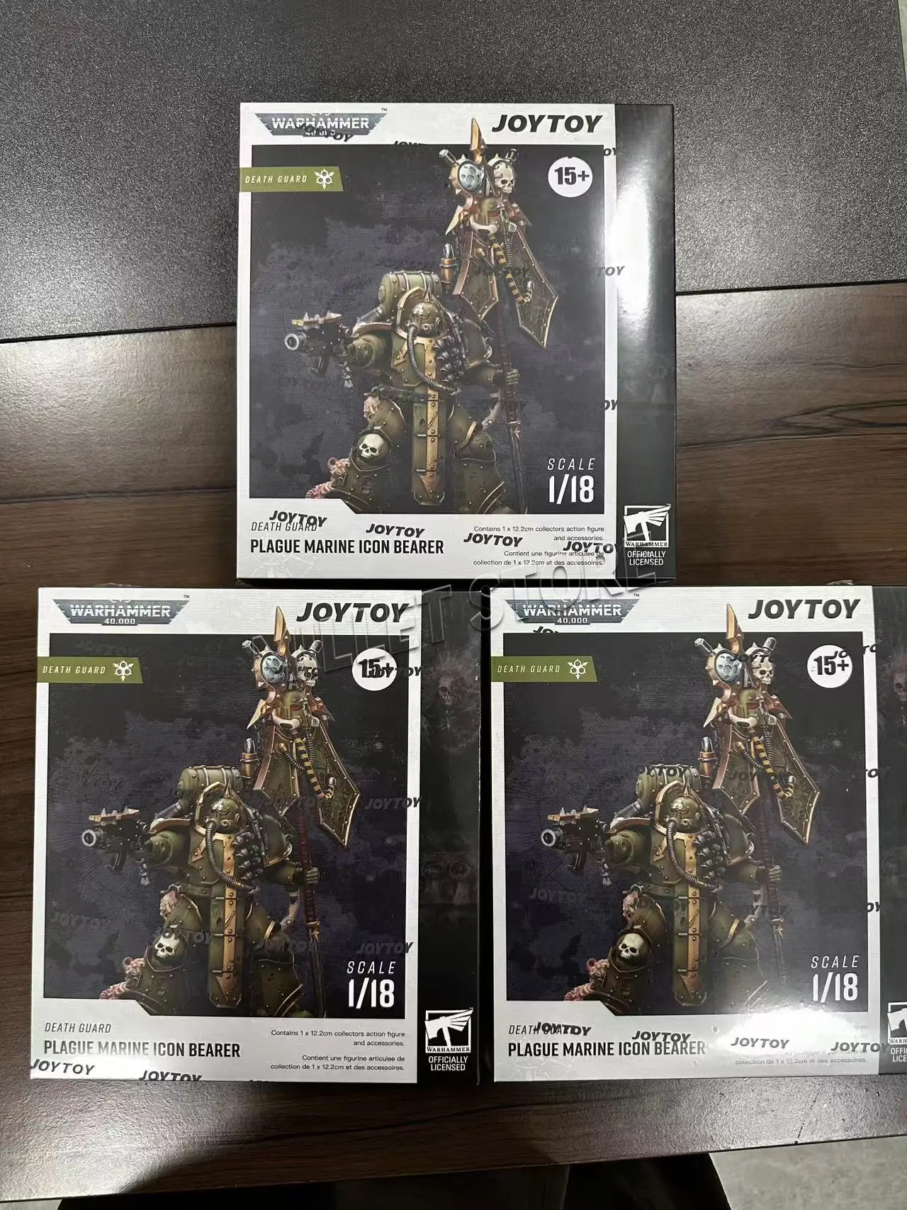 

Original Soldier Model JOYTOY 1/18 Action Figure 40K Death Guard Blightlord Terminator and Plague Marine Icon Bearer