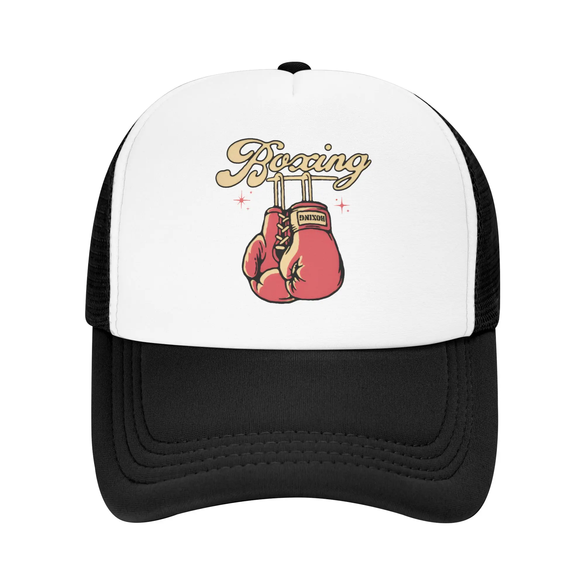 Classic Unisex Boxing Trucker Hat Adult Boxer Gym Lover Adjustable Baseball Cap Women Men Hip Hop  Trucker Cap