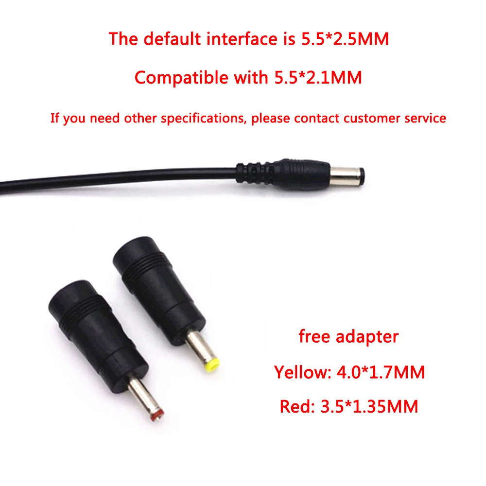 DC 9V 10V 12V 1.5A Transformer Charger DVD Player Power Cord 10V 1500MA Adapter