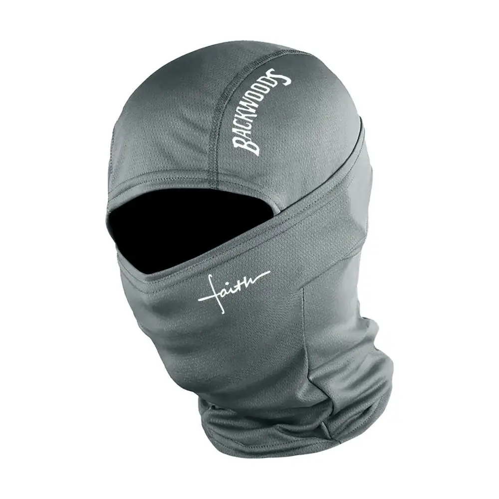 Printed Design Balaclava Hat Red Heart Pattern Letter Print Full Face Mask Windproof Material Dustproof Feature
