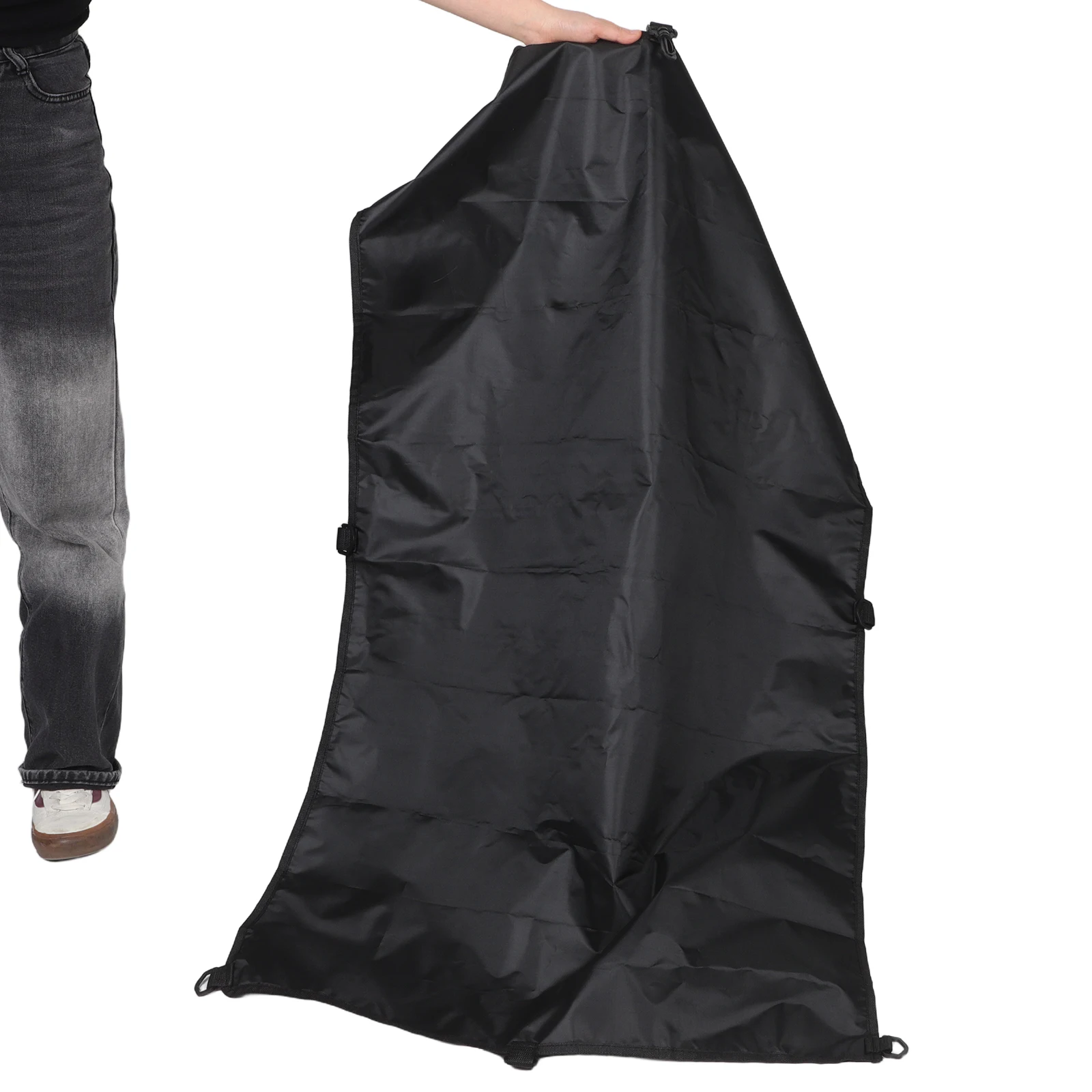 

Kayak Full Cover Waterproof Outdoor Water-Resistant Oxford Fabric Tie-Down Design Protective Boat Canoe Storage Cover