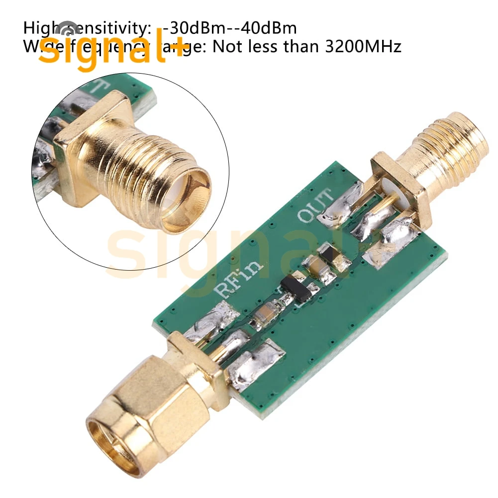 0.1-3200MHz 20dBm RF AM FM Radio Frequency Envelope Discharge Detector Module Board