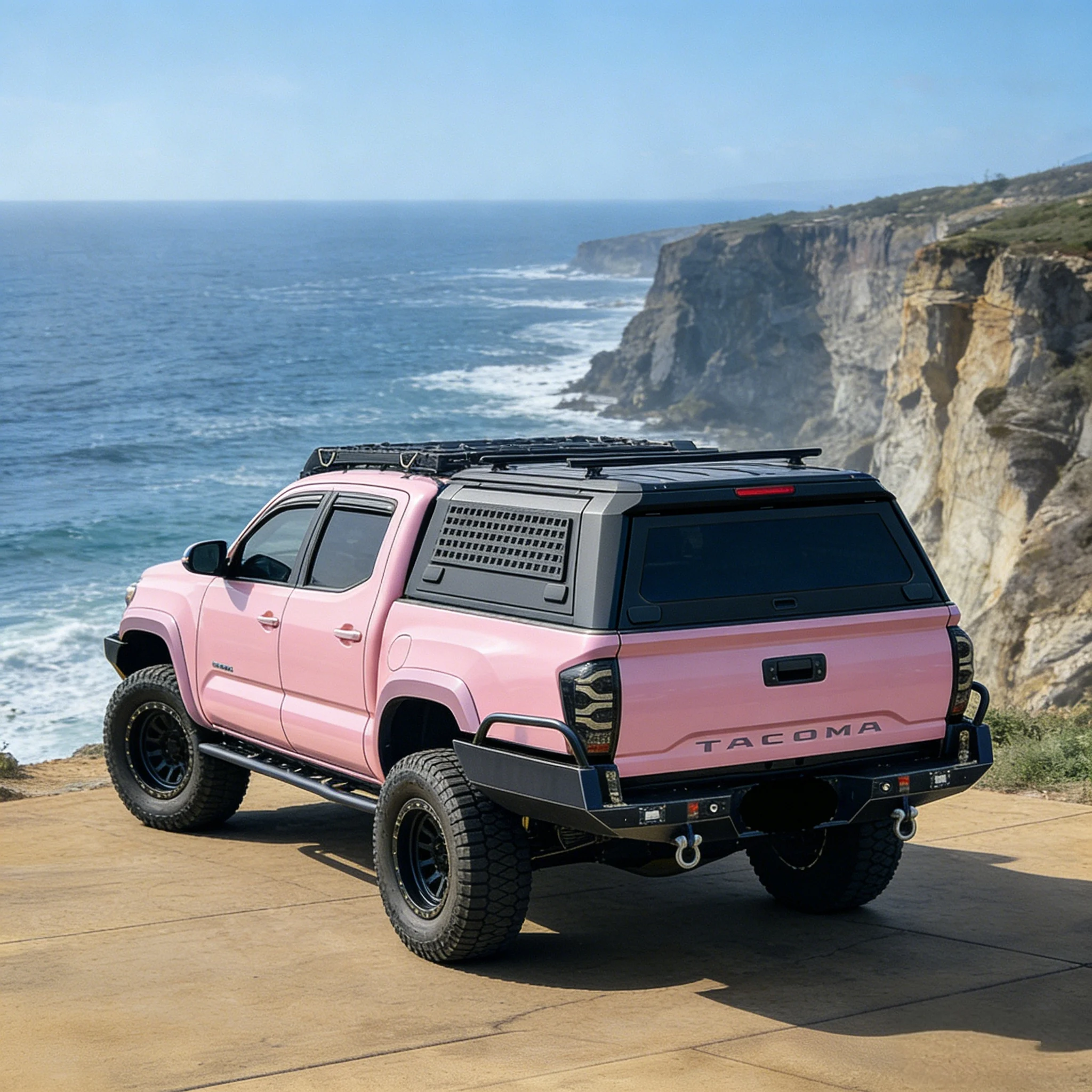 

Dream Garage Factory Direct Aluminium Pickup Cap Bed Cover Canopy Truck Canopy Toppers Bed Cap For BYD Shark 6 Range F150 Tacoma
