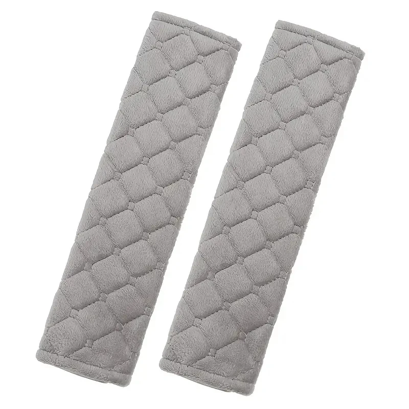 Car Seat Belt Shoulder Protector Extended, Soft and Comfortable Plush Protective Cover for Universal Use ﻿ image 6