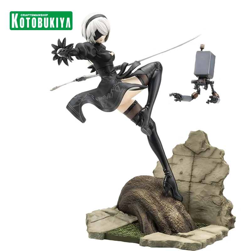 Kotobukiya ARTFX J 2B NieR:Automata Ver1.1 Original Action Anime Figure Collectible Model Statuette Sexy Anime figure Girl Gift