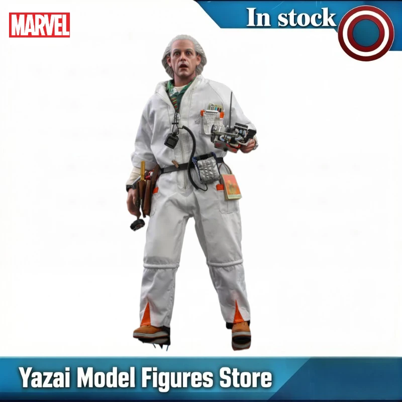 

Original HOT TOYS Marvel Legends Series DOC BROWN Deluxe Edition Action Figure Model Gift Toys