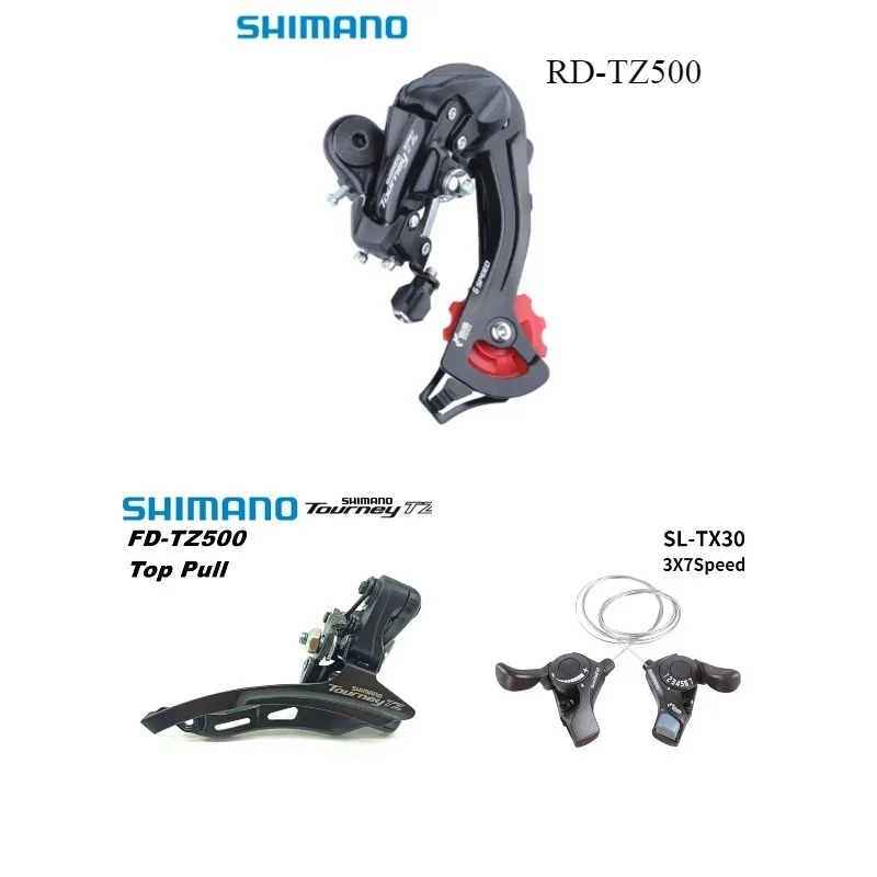 Shimano 21 Speed Groupset Tourney SL-TX30 Shifter Lever 3x7 Speed