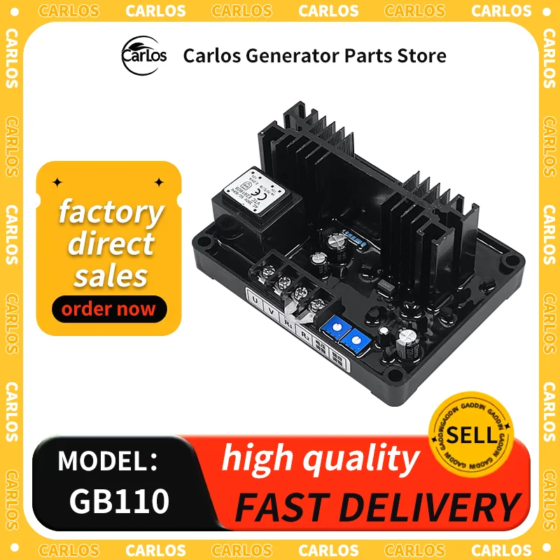 

GB110 DX-8E AVR Автоматический пластиковый регулятор напряжения и стабилизатор напряжения для щеточного генератора