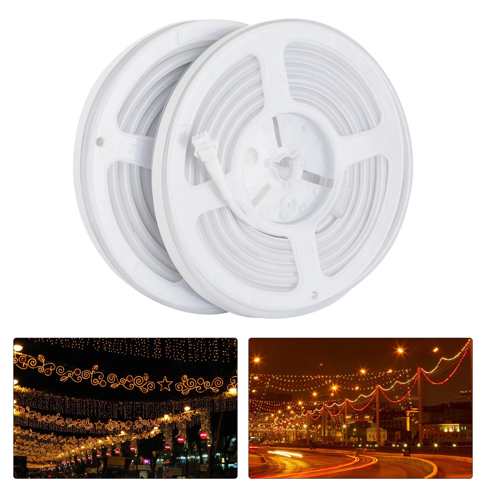 16.4ft RGB Lighting Strip, Waterproof IP67, Customizable Shapes, Remote Control, App-Control, Timing Support, Perfect for Home a