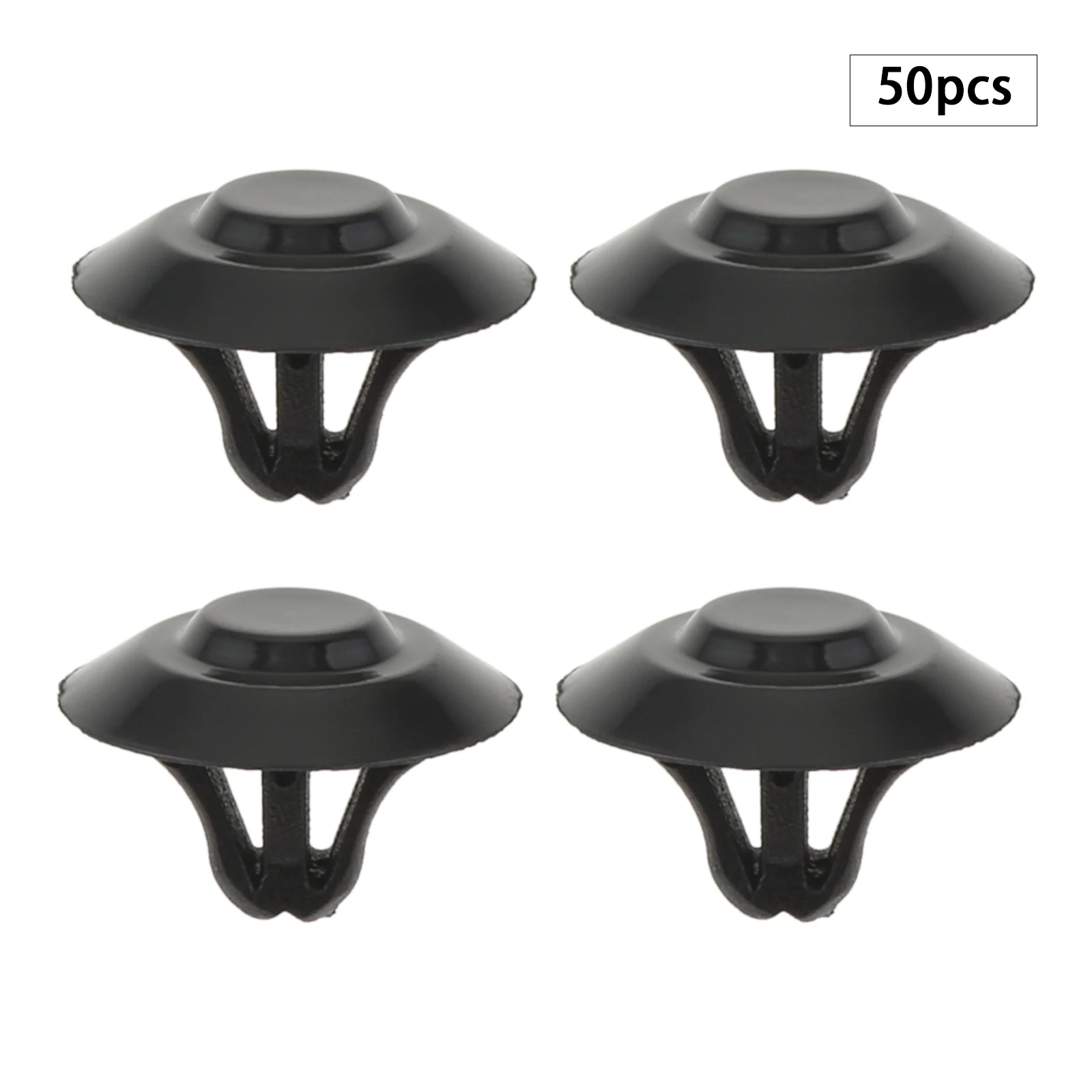 50Pcs Car Engine Cover Hood Clip Rivets Auto Trunk Lining Insulation Soundproof Cotton Pad Fastener 0019880325 for Mercedes-Benz