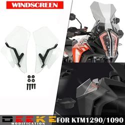 Motorcycle Shroud Windshield Windscreen Wind Deflector HandShield Handguard For  1290 SUPER ADVENTURE R S T 1090 ADV 17-20