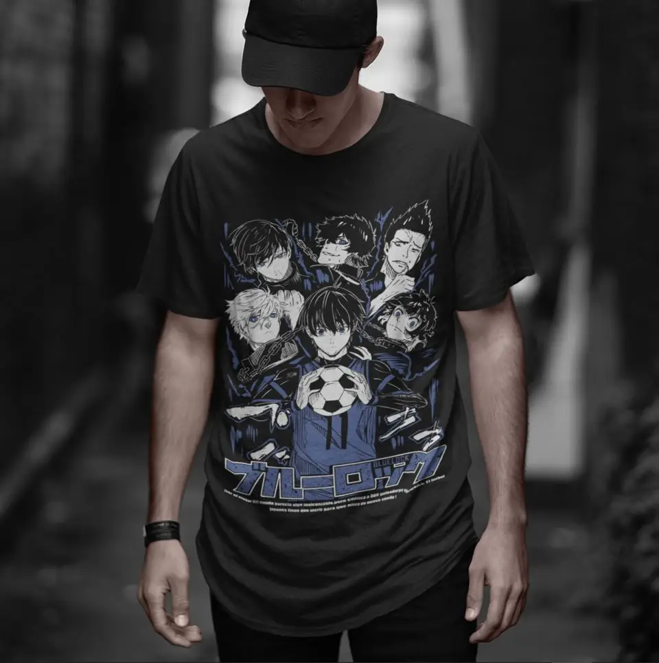 

blue lock Team Shirt,Yoichi Isagi,Meguru Bachira,Kunigami,Rin I,Anime Football