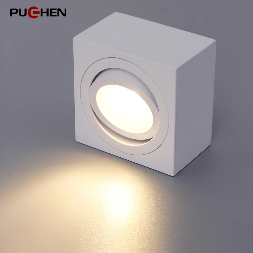 Puchen Opbouw Plafond Spot Light Led Verlichting Armatuur Voor Thuis Slaapkamer Woonkamer Keuken Indoor Ronde Down Light