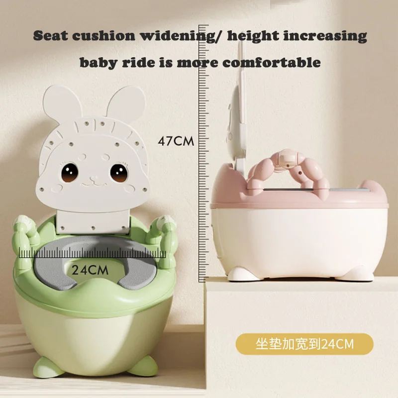 Portable Toilet Seat Cartoon Rabbit Children's Pot Travel Urinal Potty Training Seat Portable Potty Child Pot Bebe Toilette