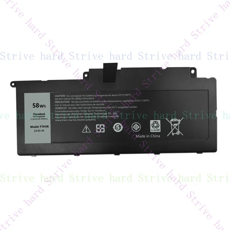 

НОВЫЙ аккумулятор F7HVR для Dell Inspiron 15 7377, 17 7737 серии 062VNH G4YJM T2T3J