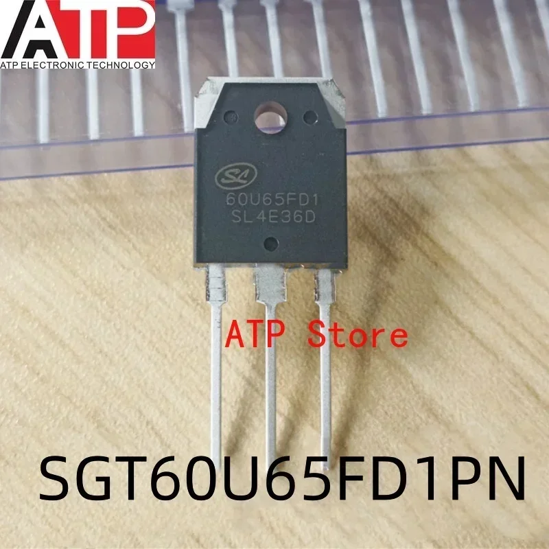 10PCS/LOT 100% New Original 60U65FD1 SGT60U65FD1PN TO-3P 60U65 Inverter Welding Machine IGBT Transistors 60A 650V