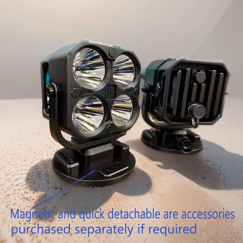 Led Lightsoutdoor Lighting, Off-Road Lighting, Top Brightness, High Flood Medium Range, Unique Lights, Cabuda Spotlights