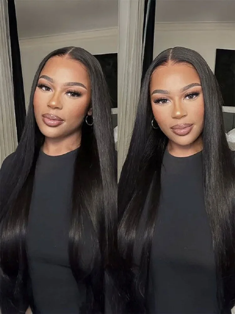 

Straight Lace Front Wigs Human Hair 13x4 HD Transparent Lace Front Human Hair Wigs for Black Women Glueless Brazilian Hair