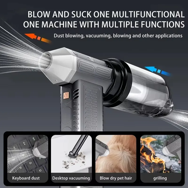 Portable Handheld Fan 130000rpm Blower Mini Turbojet Fan