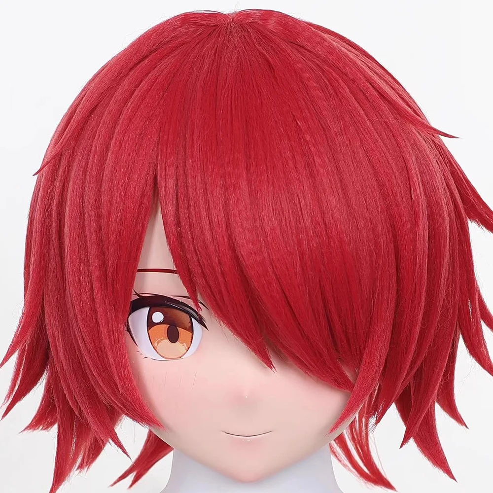 

(MEO0355) Customize Handmade Full Head Lockable Crossdress Male to Female Japanese Cartoon Anime Game Character Kigurumi Mask
