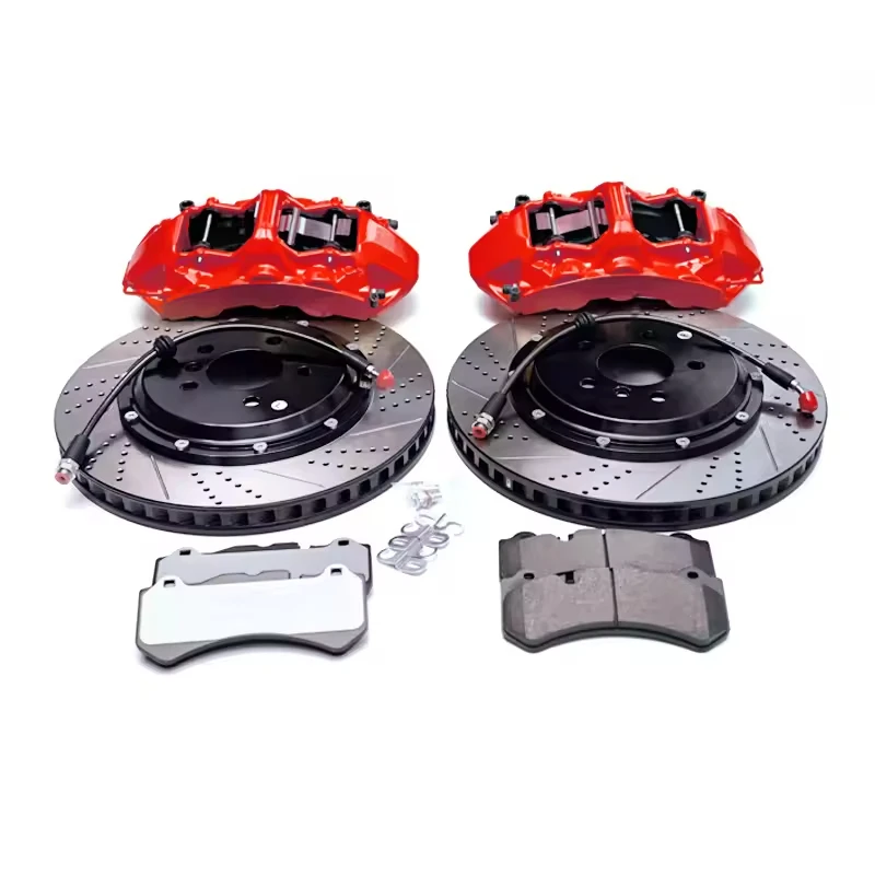 

Modify the brake system and upgrade the car brake caliper kit to adapt to 355-410mm brake discs. Suitable for BMW F80 F82