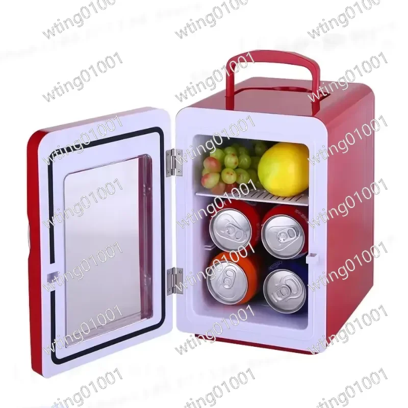 Portable Mini 4L Compressor Cooler Box Electric Outdoor Camping Hotel Cooling Compact Refrigerator