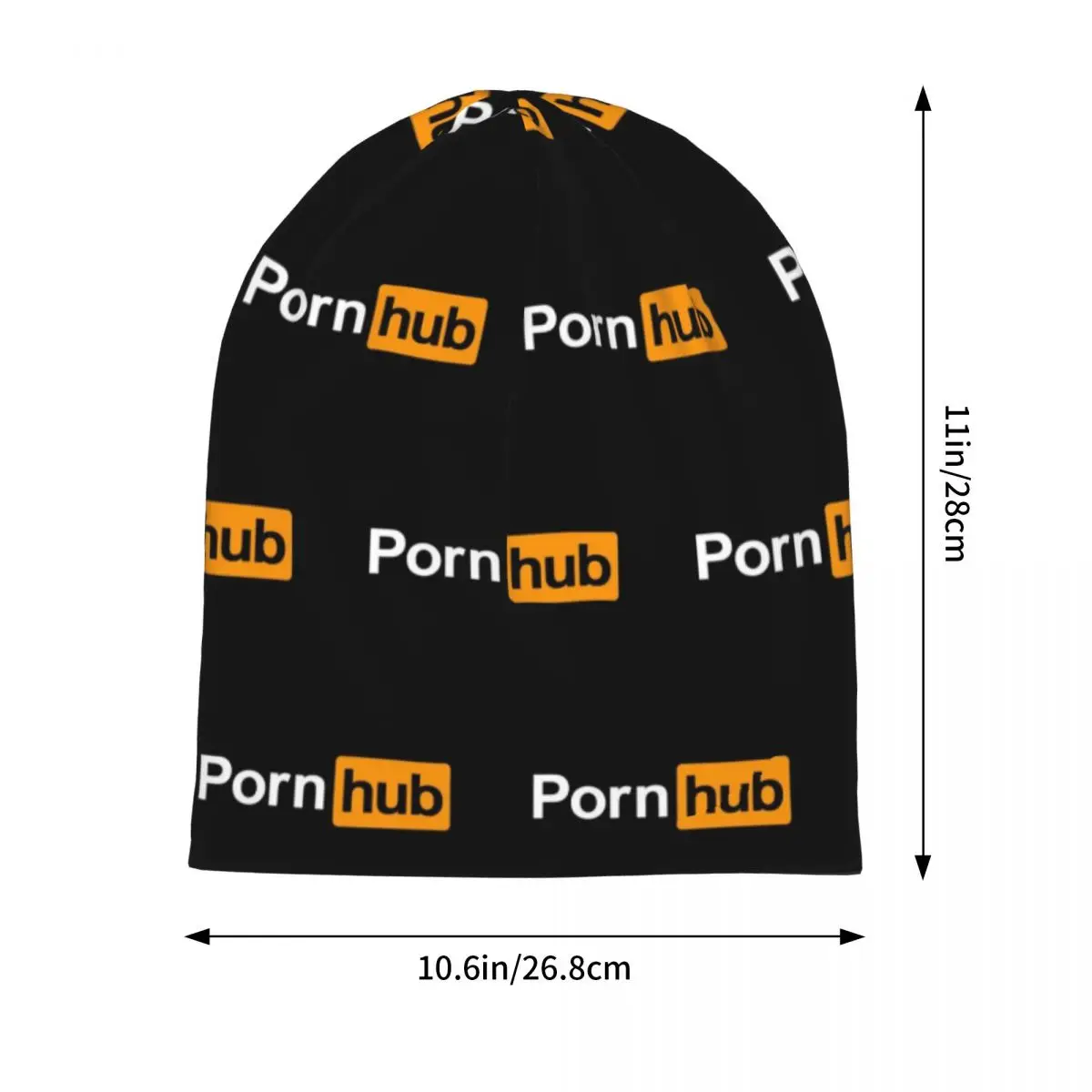 Pornhub Warm Knitted Cap Fashion Bonnet Hat Autumn Winter Outdoor Beanies Hats for Unisex Adult