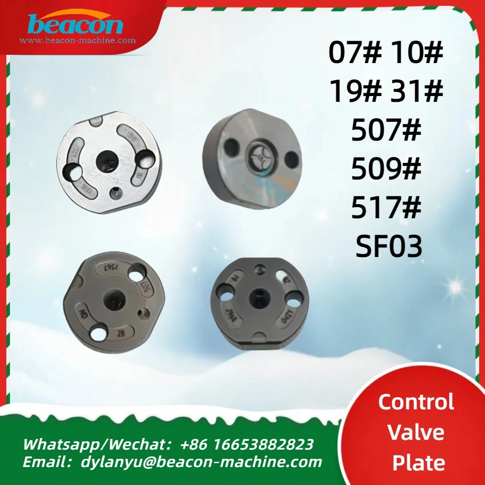 4pcs-beacon-auto-electric-fuel-injector-pressure-valve-plate-31-slivery-coat-valve-for-denso-07-10-19-507-509-517-sf03