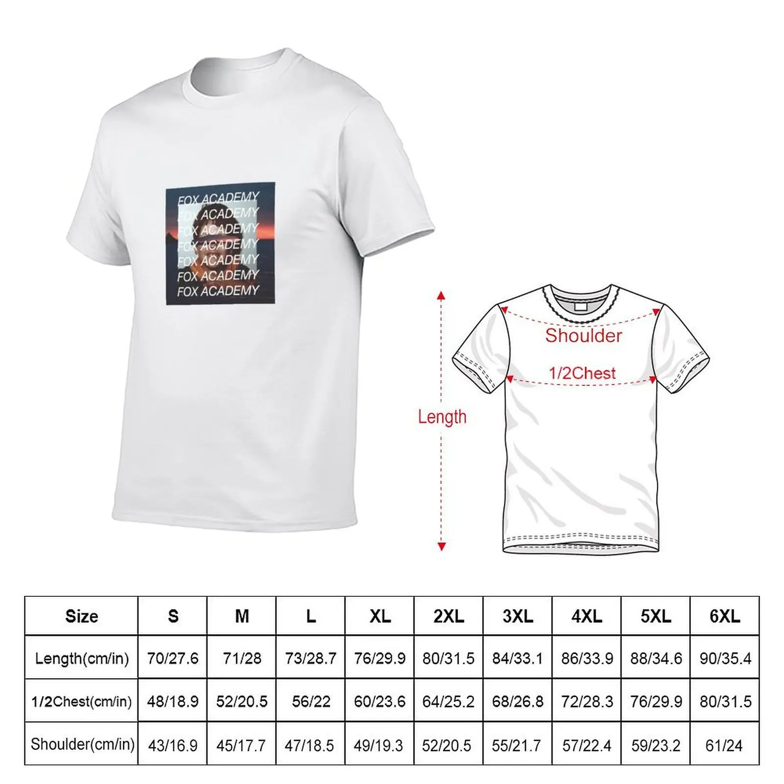 FOX ACADEMY T-Shirt topping affliction shirts mens plain t shirts