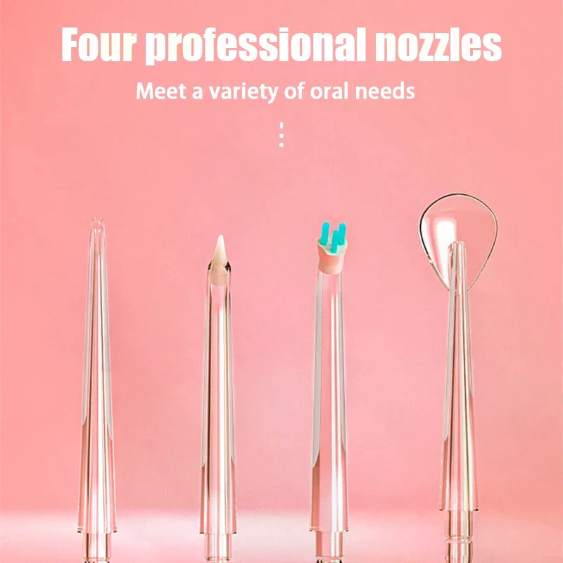 4 قطعة/المجموعة/مجموعة فوهات الأسنان عن طريق الفم القابلة للاستبدال لري الفم والمياه النفاثة لغسالة الفم