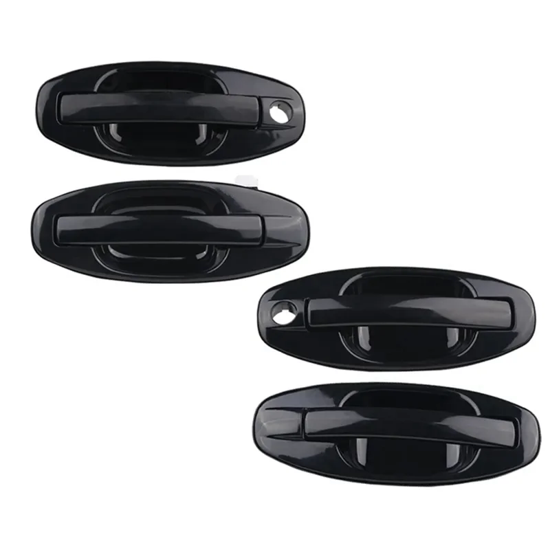 Set of 4 Car Outside Handle Bowl 82650-26000 for Hyundai Santa Fe 2001-2006 Outside Door Handle Exterior Door Handle