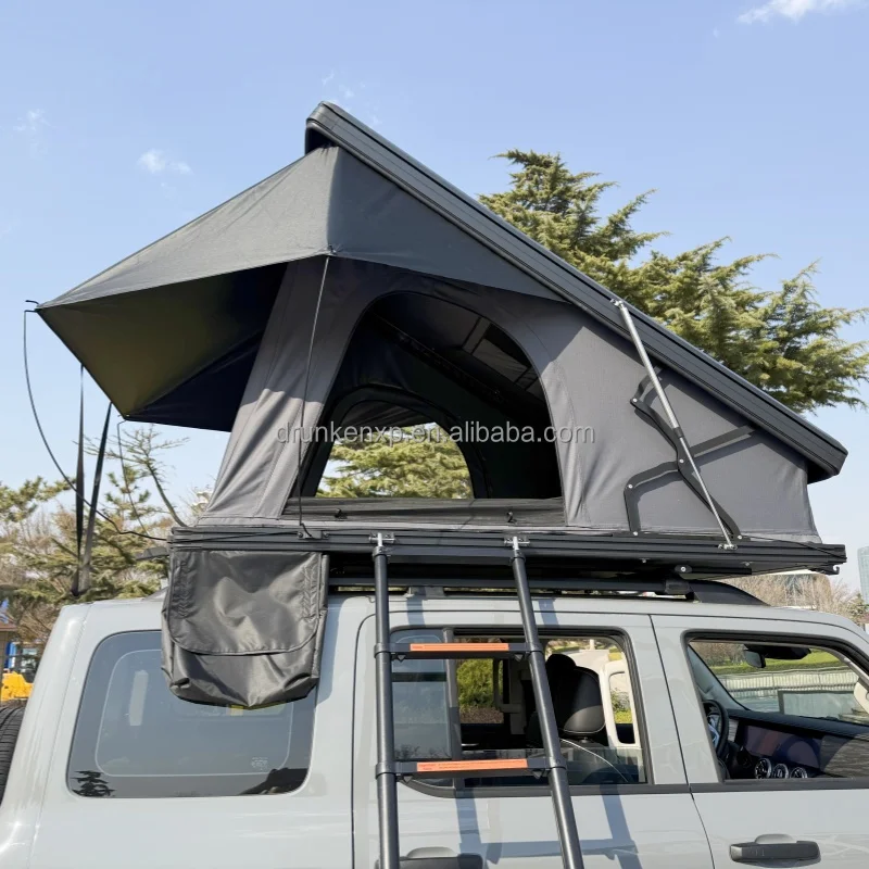 2025 New Superior Model 142cm Width X-lift Outside Higher Tail Camping Roof Top Tent Car Rooftop Tent