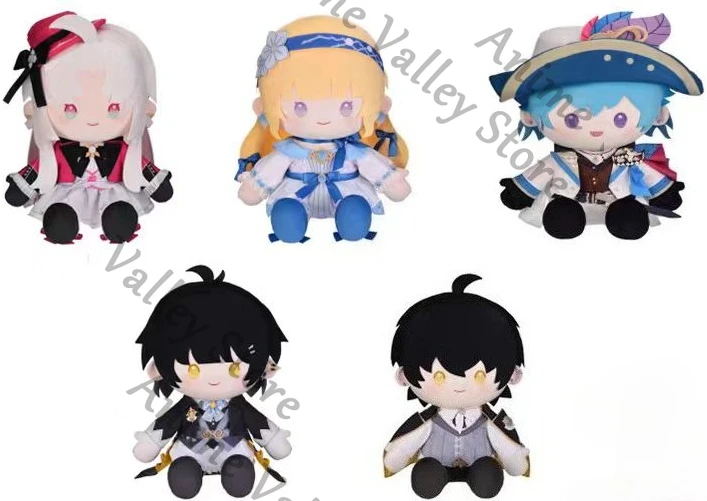 

Genuine Anime Wuthering Waves Phoebe Rover Carlotta Montelli Brant Cosplay Fluffy Maumet Cartoon Puppet Plaything Pendant Gift