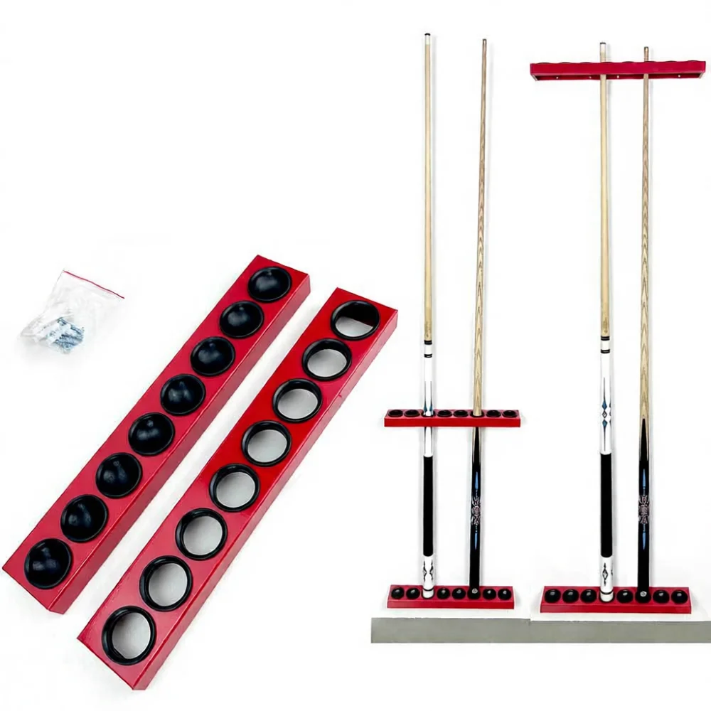 Compact Pool Cue Rack Stand For Billiard Sticks And Fishing Rods Floor Organizer Holder Metal Plastic Sports Tool