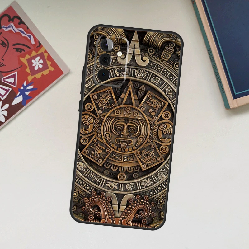 Mayan Calendar Case For Samsung Galaxy A12 A22 A32 A52 A14 A24 A34 A54 A53 A33 A13 A15 A25 A71 A51 Cover