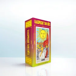 New! Russian Version Oracle Tarot Cards Board Game Playing Cards Game Divination Fate Tapo with paper instructions