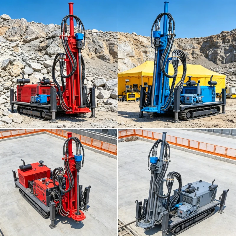 Customized Hydraulic Core Drilling Machine Geotechnical Exploration Rig High Torque Hydraulic Feed System ISO Certified