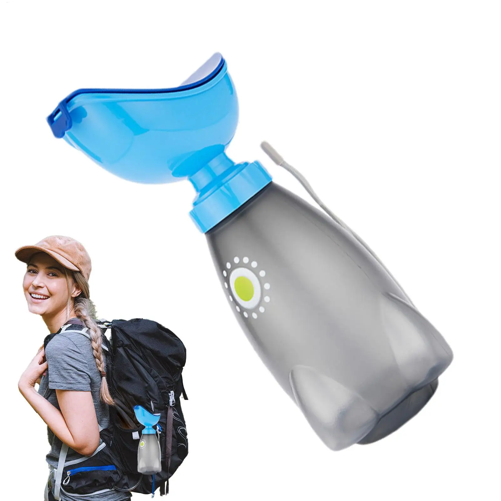 Urinal Bottle Unisex Travel Outdoor Toilet Urgent Urine Male Female 600ML Urinals IncontinenceBottles