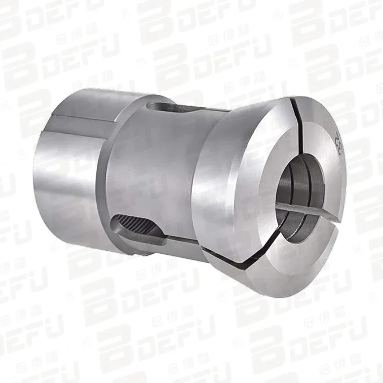 BDEFU SC CX Bar Shaft Machining Draw Actuation Built-in Air Sensing Removable Workstop Collet Chuck