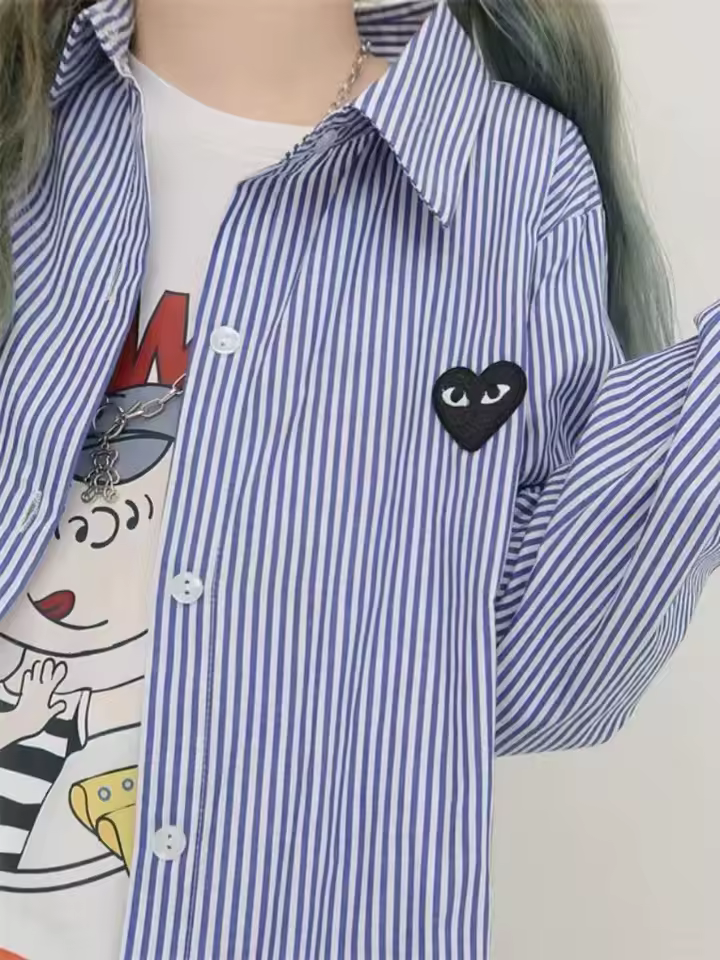 스트라이프 셔츠