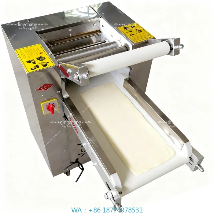 Taglierina per fogli di pasta ortodilla 	 Impastatrice per impasto per ristorante altamente efficiente 	 Pressa per impasto 	 T T T