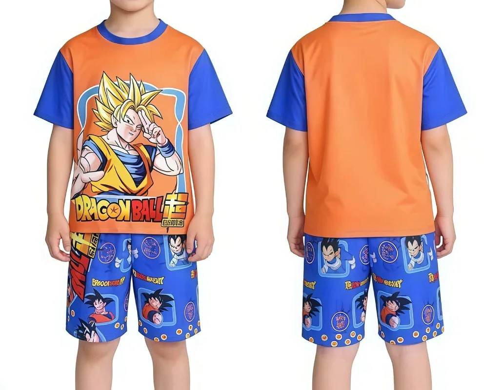 

Новейший летний комплект пижамы с 3D-принтом «Укун: Супер Азиатские игры» для взрослых и детей, состоящий из шорт и футболки с коротким рукавом