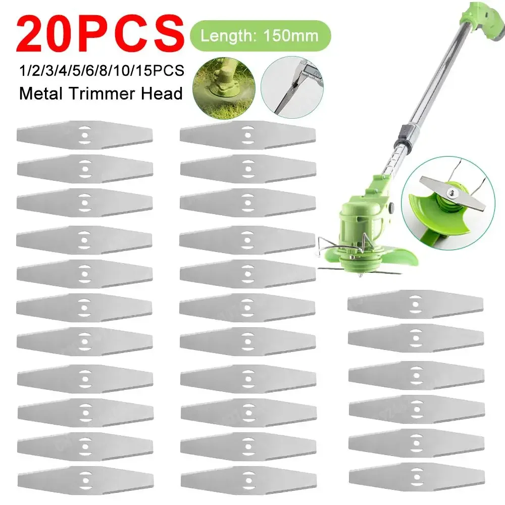 150mm Replacement Saw Blades Metal Grass String Trimmer Head Lawn Mower Fittings Parts Home Garden Power Tool Replacement Blade