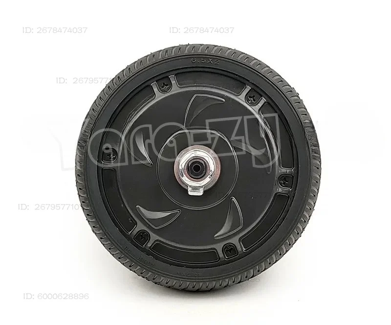 6.5 inch solid wheel scooter motor 24V/36V48V/350W toothless electric scooter motor