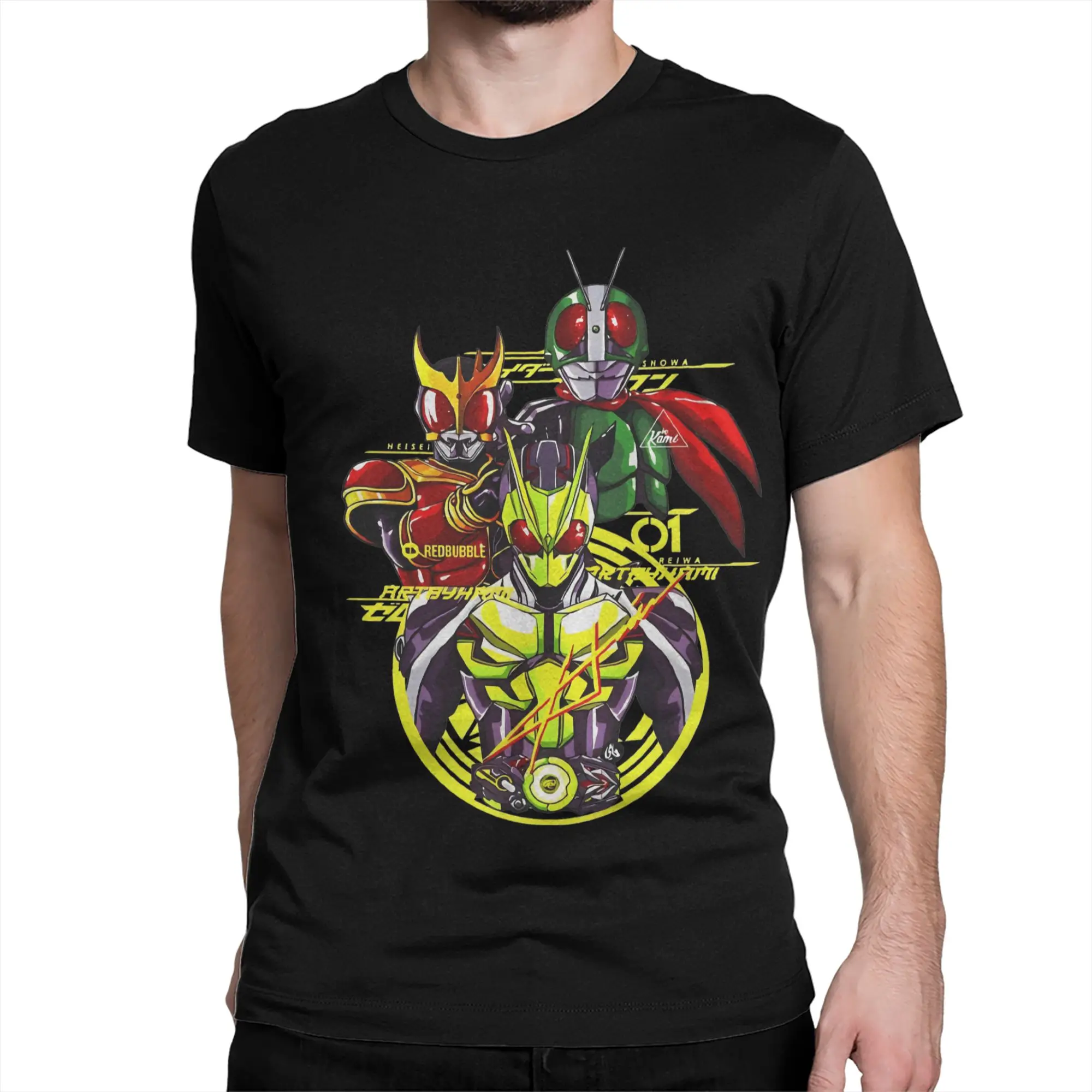 Kamen Rider GENERATIONS T-Shirts Men Women  Fashion Pure Cotton Tee Shirt Crew Neck Short Sleeve T Shirt Summer Tops