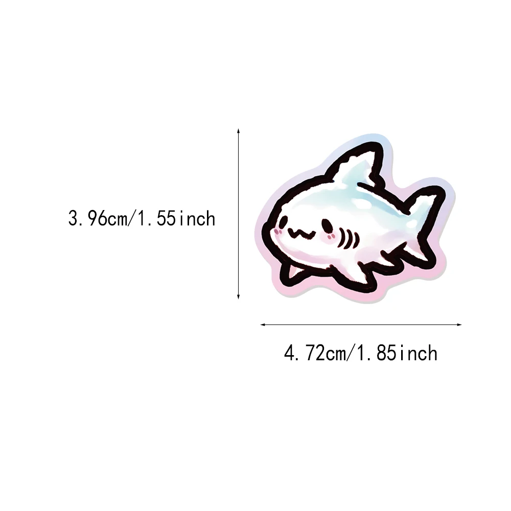 สติกเกอร์ลายกราฟฟิตี้รูปสัตว์น่ารัก 65 ชิ้น สำหรับตกแต่งเคสมือถือ แล็ปท็อป แท็บเล็ต ของเล่น กันน้ำ